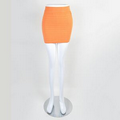 Solid Color Stretch Skirt for Women.